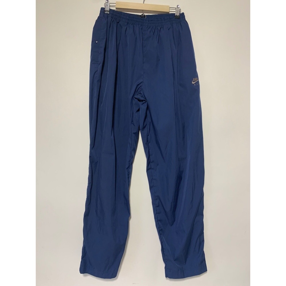 Nike Golf Mens Size XL Blue Polyester Shell Nylon Lined Windbreaker Pants